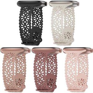 NEW Set of 5 Lace Stylish Apple Watch Bands